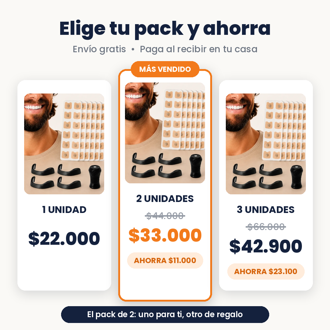 Dilatador Nasal Magnético Reutilizable - Antironquido, Para Dormir y Deporte