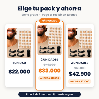 Dilatador Nasal Magnético Reutilizable - Antironquido, Para Dormir y Deporte