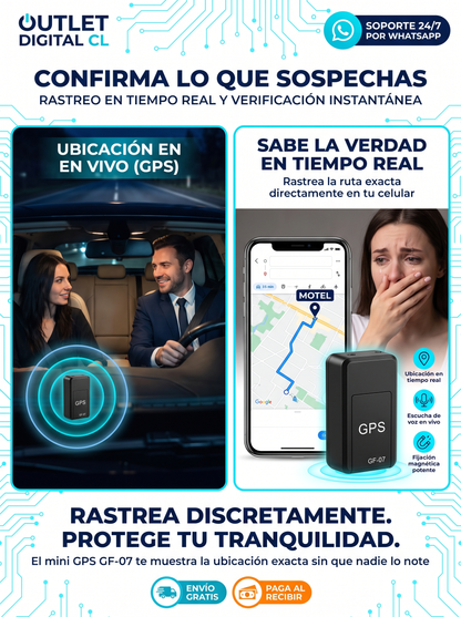 GPS MINI TRACKER MAX - RASTREADOR MAGNÉTICO - ESCUCHA DE VOZ EN VIVO - BATERÍA HASTA 6 DÍAS