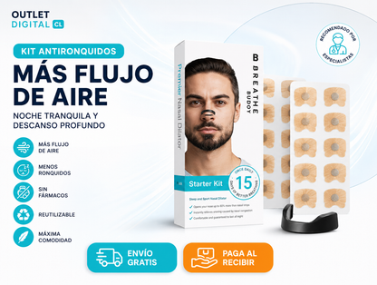 Dilatador Nasal Magnético PRO ® | Antironquido, Para Dormir y Deporte